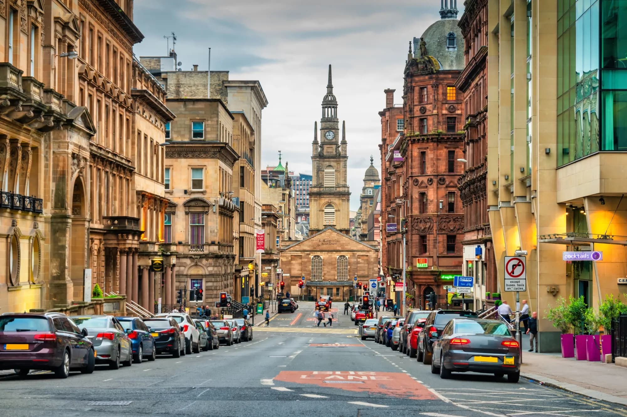 Centrum af Glasgow by