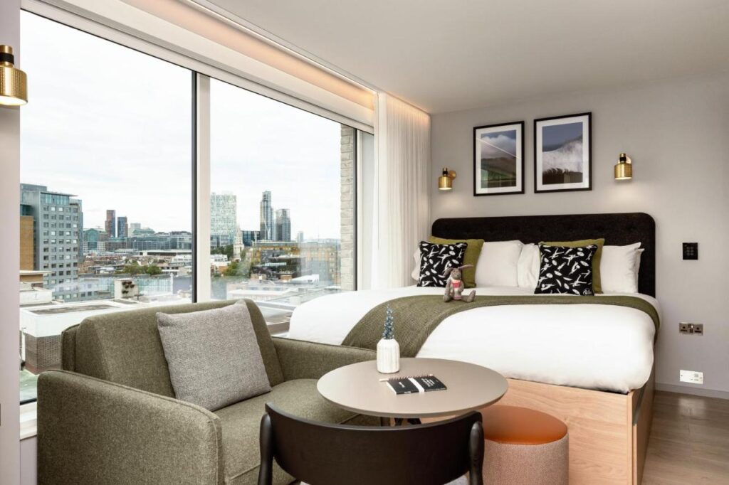 Værelse på Wilde Aparthotels Aldgate Tower Bridge