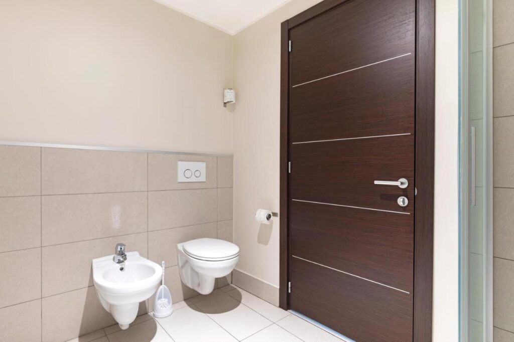 Badeværelse på B&B Hotel Bergamo