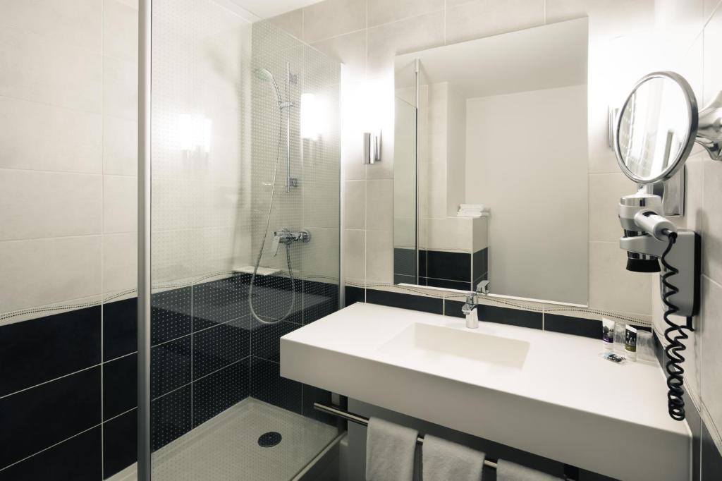 Badeværelse på Hotel Mercure Lyon Centre Charpennes