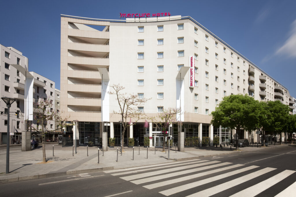 Facaden på Hotel Mercure Lyon Centre Charpennes