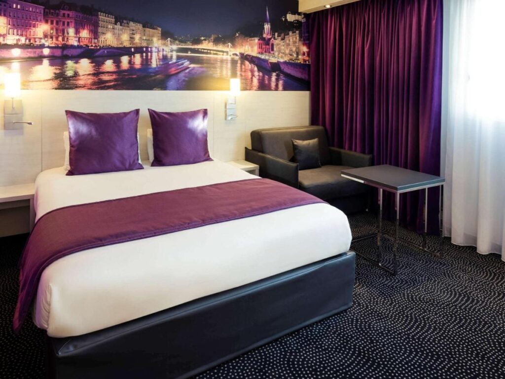 Værelse på Hotel Mercure Lyon Centre Charpennes