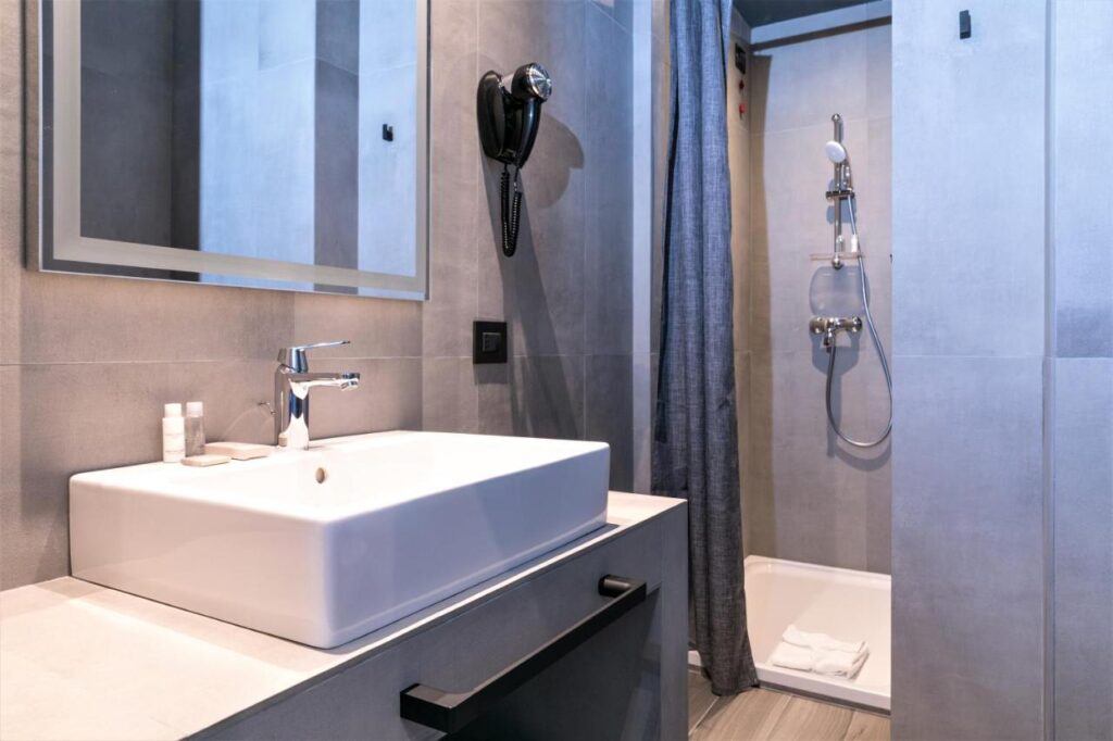 Badeværelse på J24 Hotel Milano