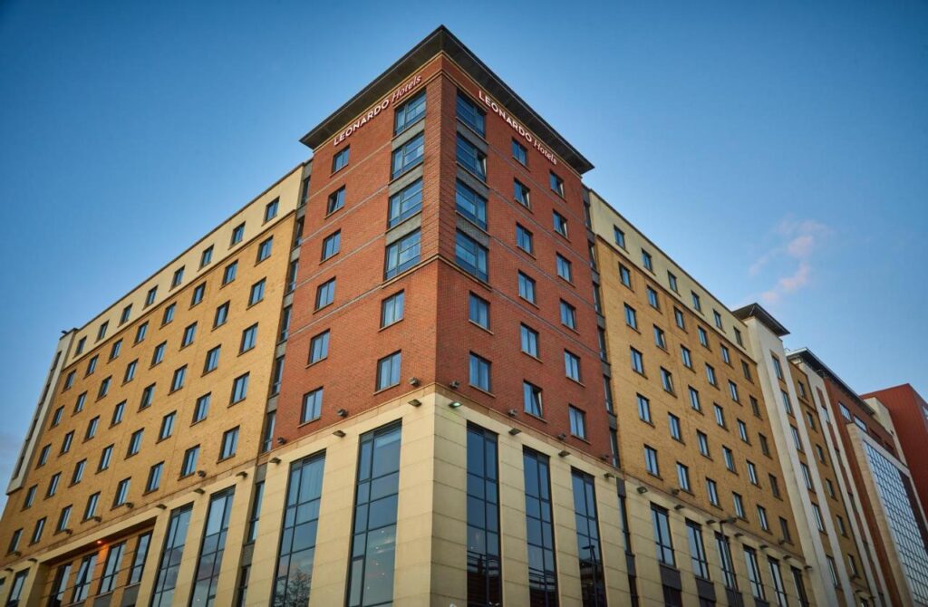 Facaden på Leonardo Hotel Newcastle