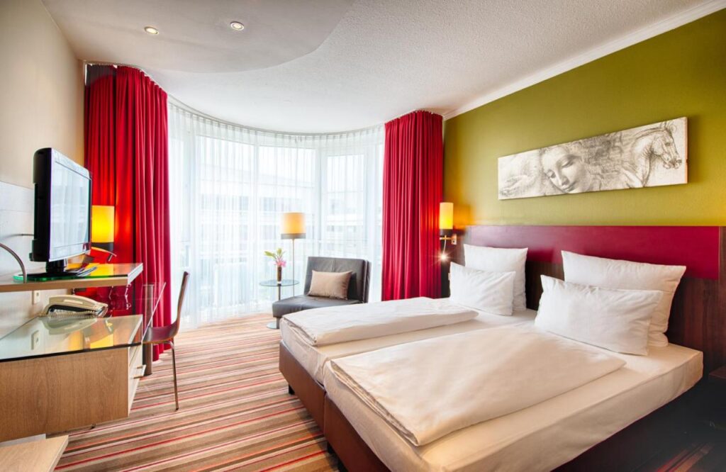 Værelse på Leonardo Hotel & Residenz München