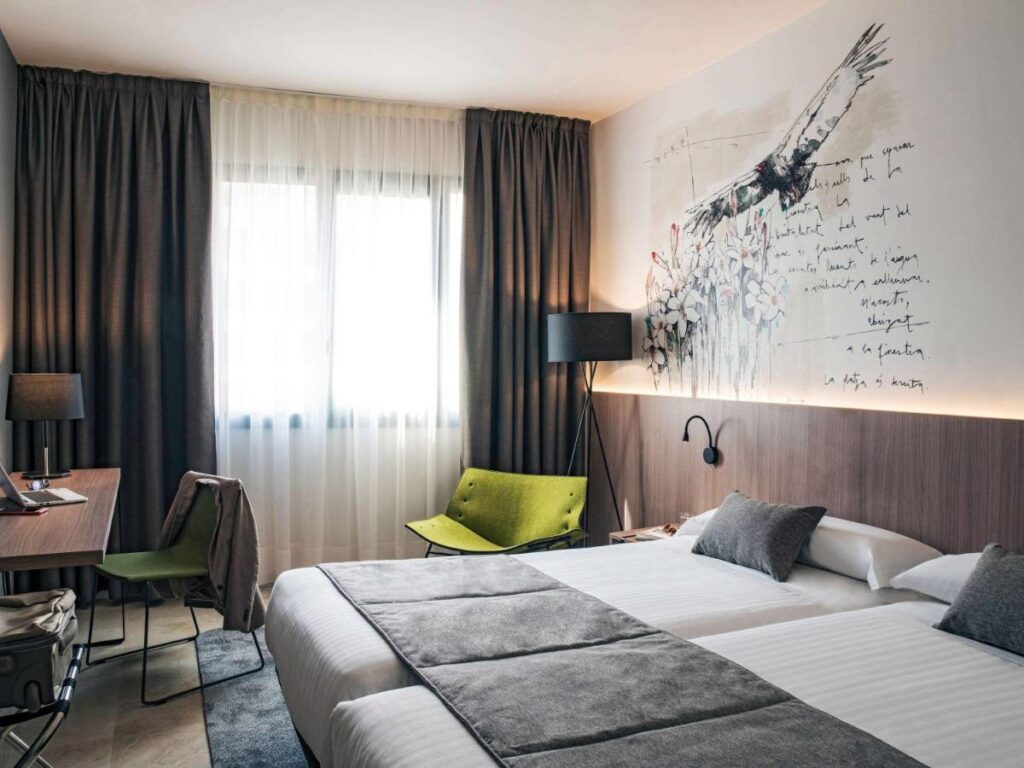 Værelse på Mercure Condor Barcelona