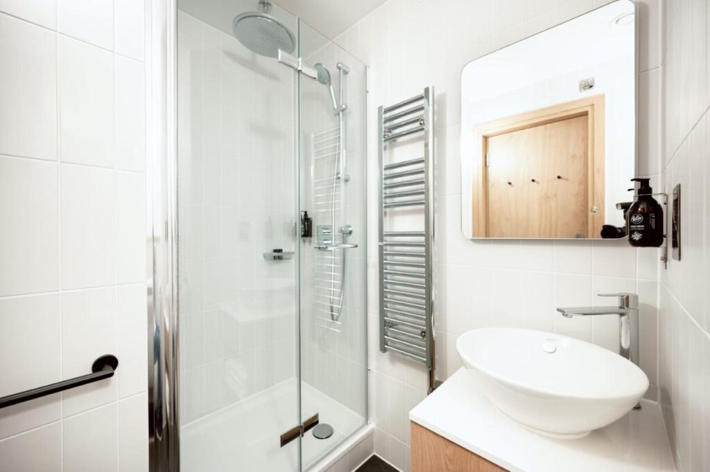 Badeværelse på Wilde Aparthotels London Paddington