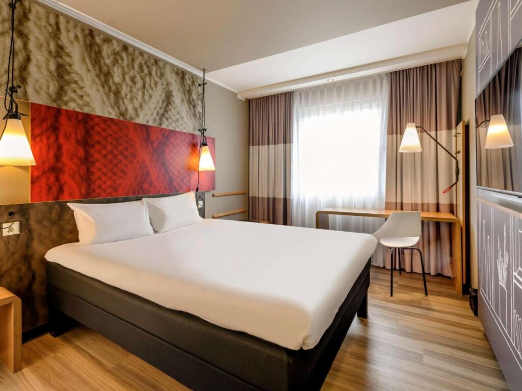 Værelse på ibis Mainz City