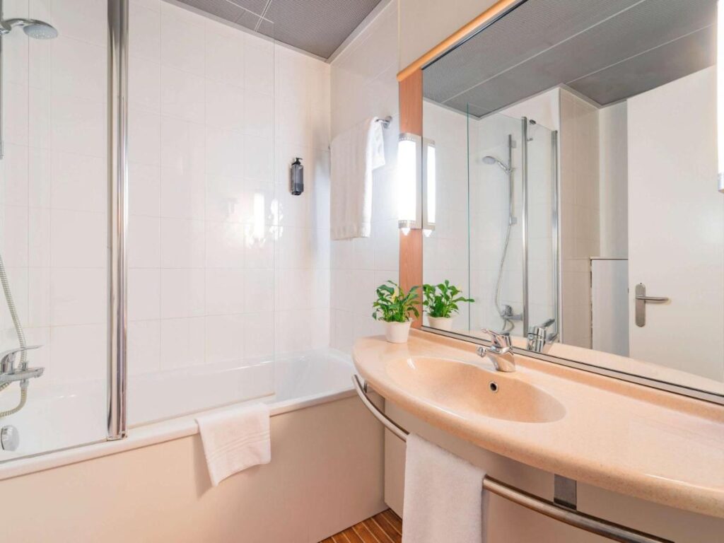 Badeværelse på ibis Milano Ca Granda