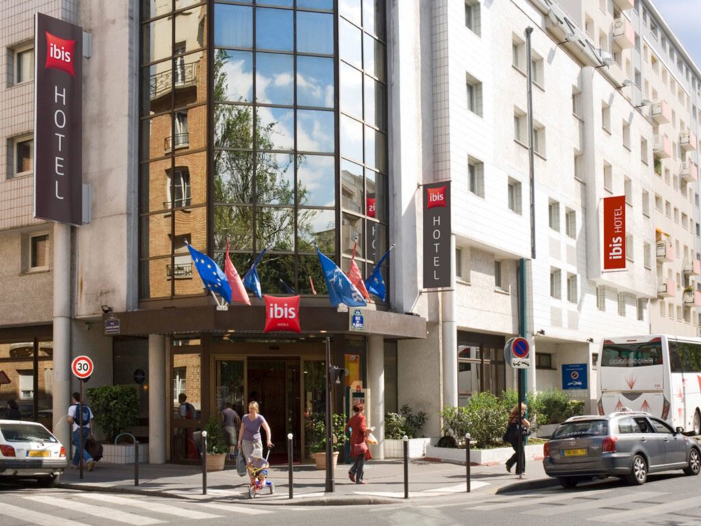 Facaden på ibis Paris Alésia Montparnasse 14ème