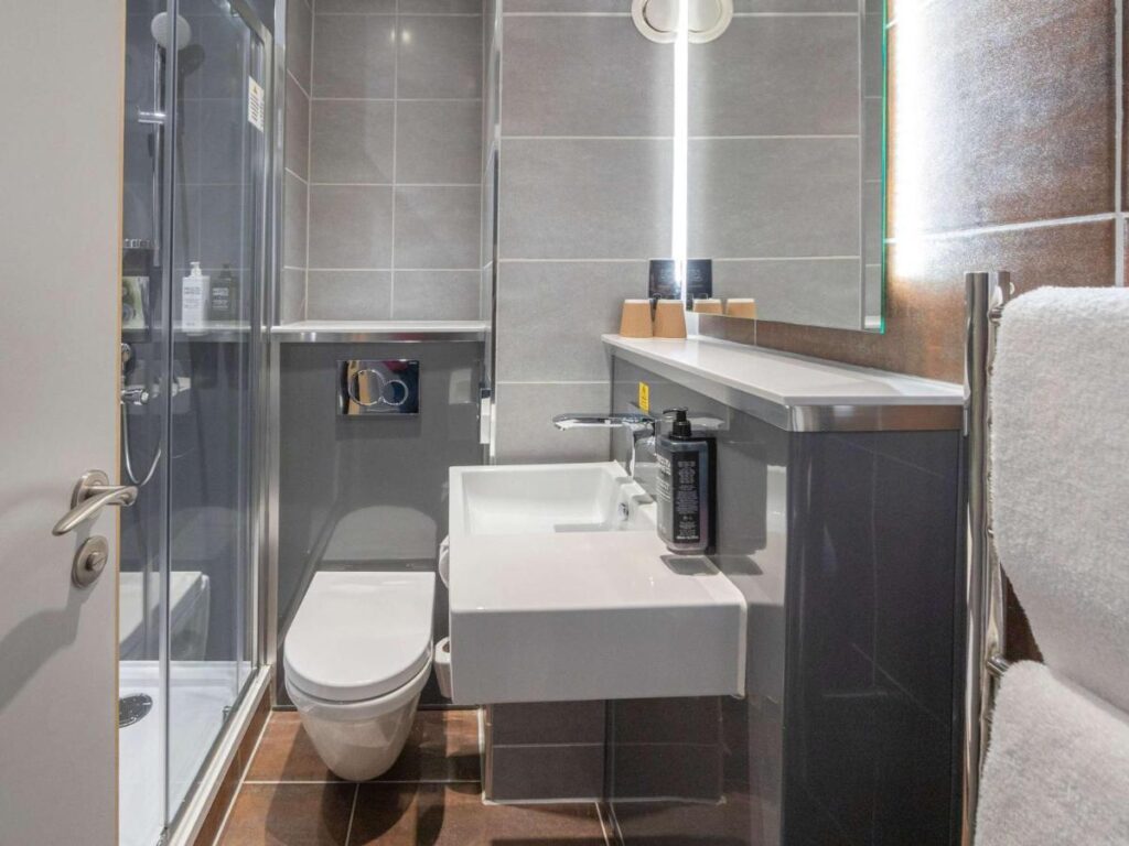 Badeværelse på ibis Styles Leeds City Centre Arena