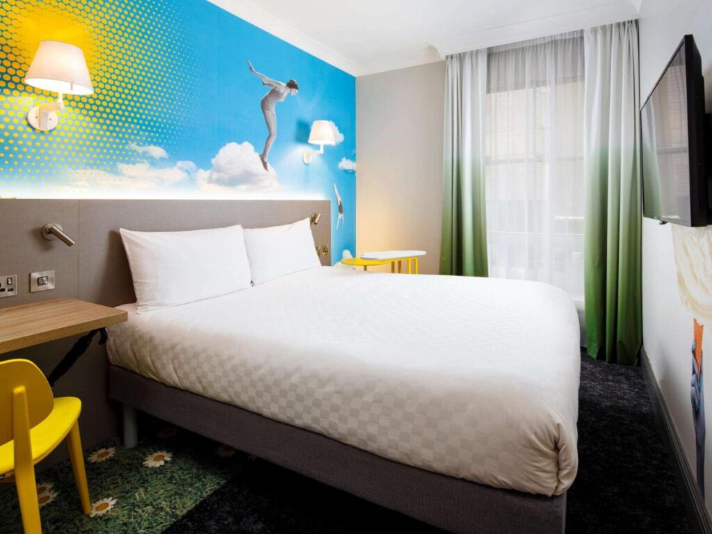 Værelse på ibis Styles Manchester Portland