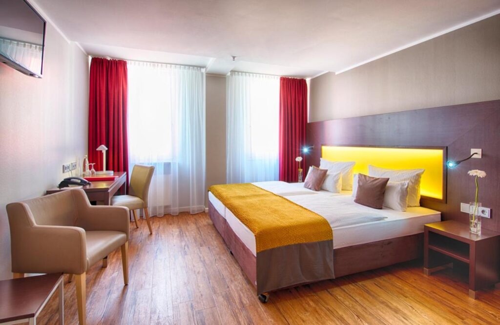 Værelse på Leonardo Hotel München City Center