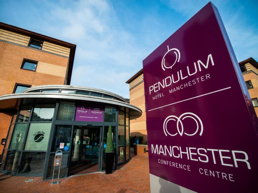 Facaden på Pendulum Hotel Manchester