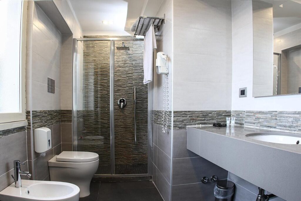 Badeværelse på Best Western JFK Hotel