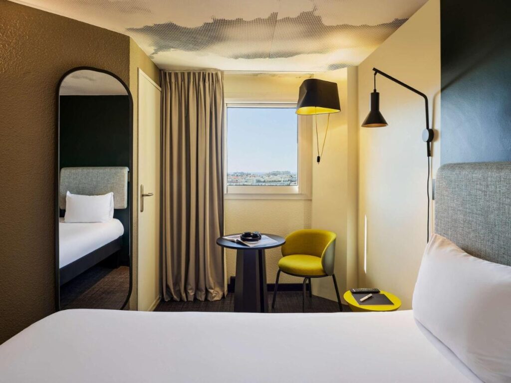 Værelse på ibis Nice Centre Gare