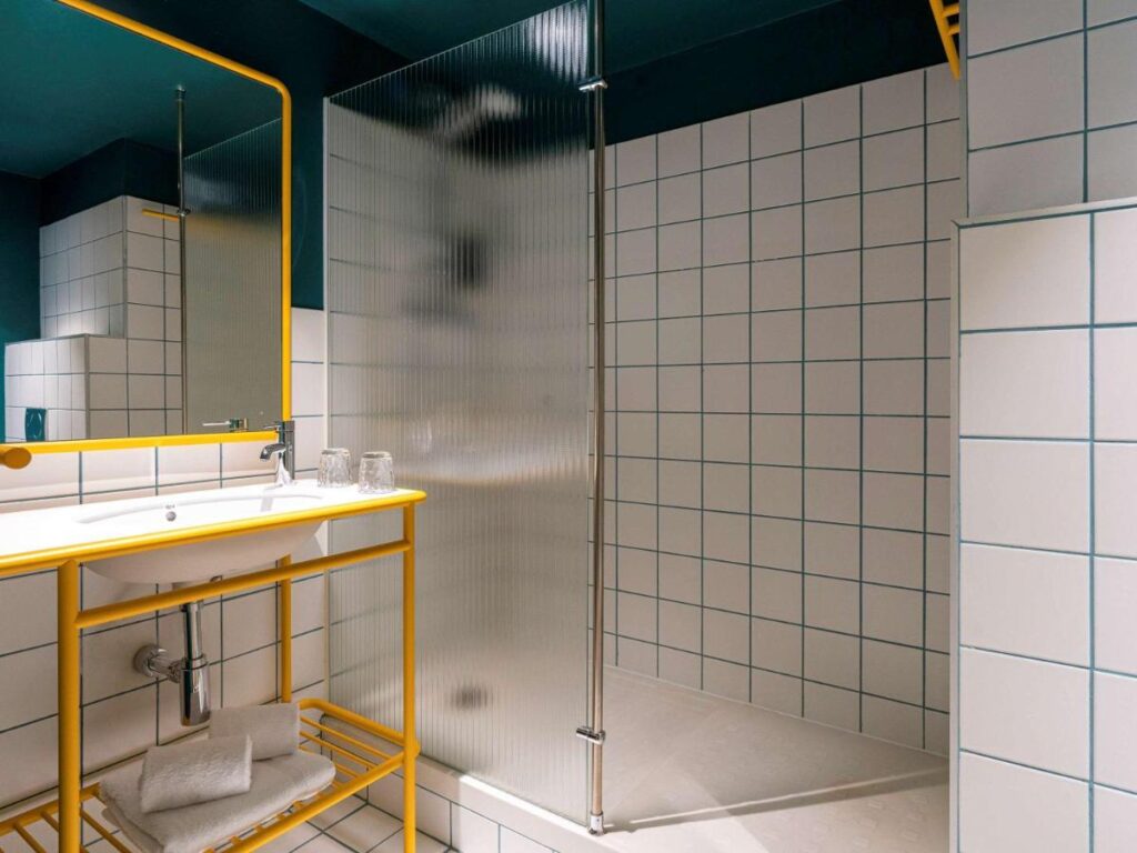 Badeværelse på ibis Styles Madrid City Las Ventas