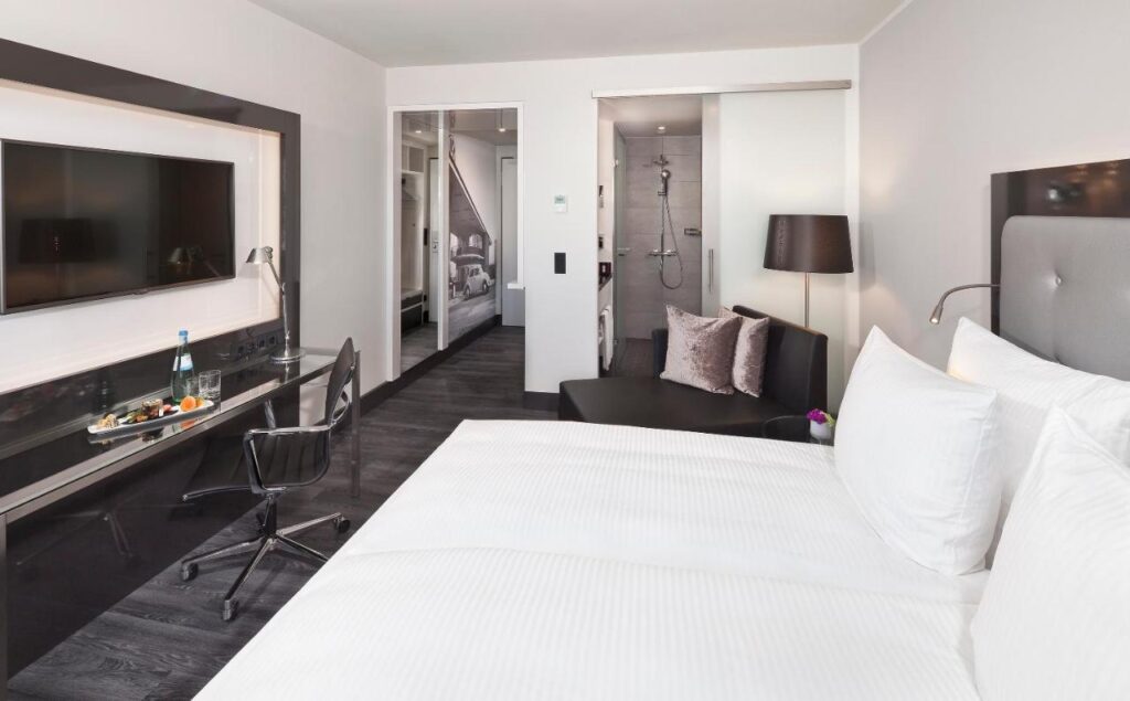 Værelse på INNSiDE by Meliá Wolfsburg
