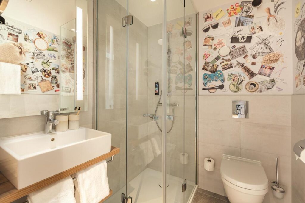 Badeværelse på Holiday Inn - The Niu Mill Cologne Mülheim
