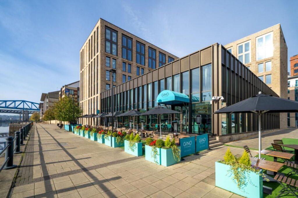 Facaden på INNSiDE by Melia Newcastle