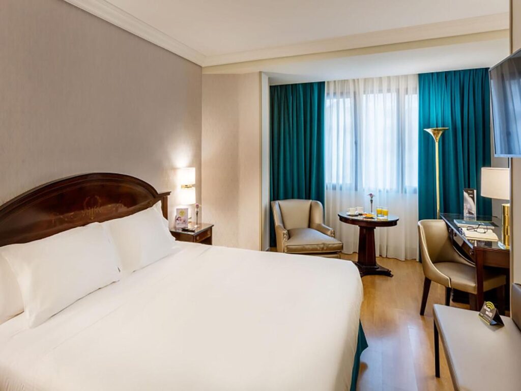 Værelse på Sercotel Gran Hotel Conde Duque
