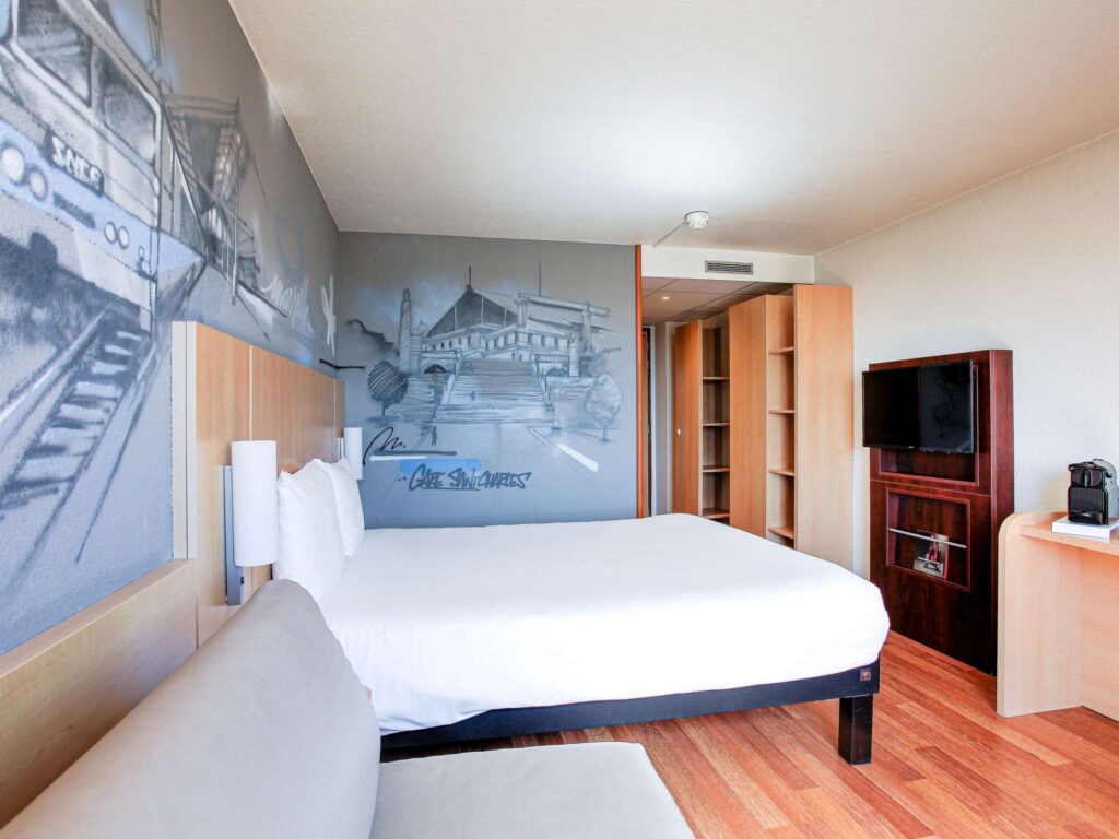 Værelse på ibis Marseille Centre Gare Saint-Charles