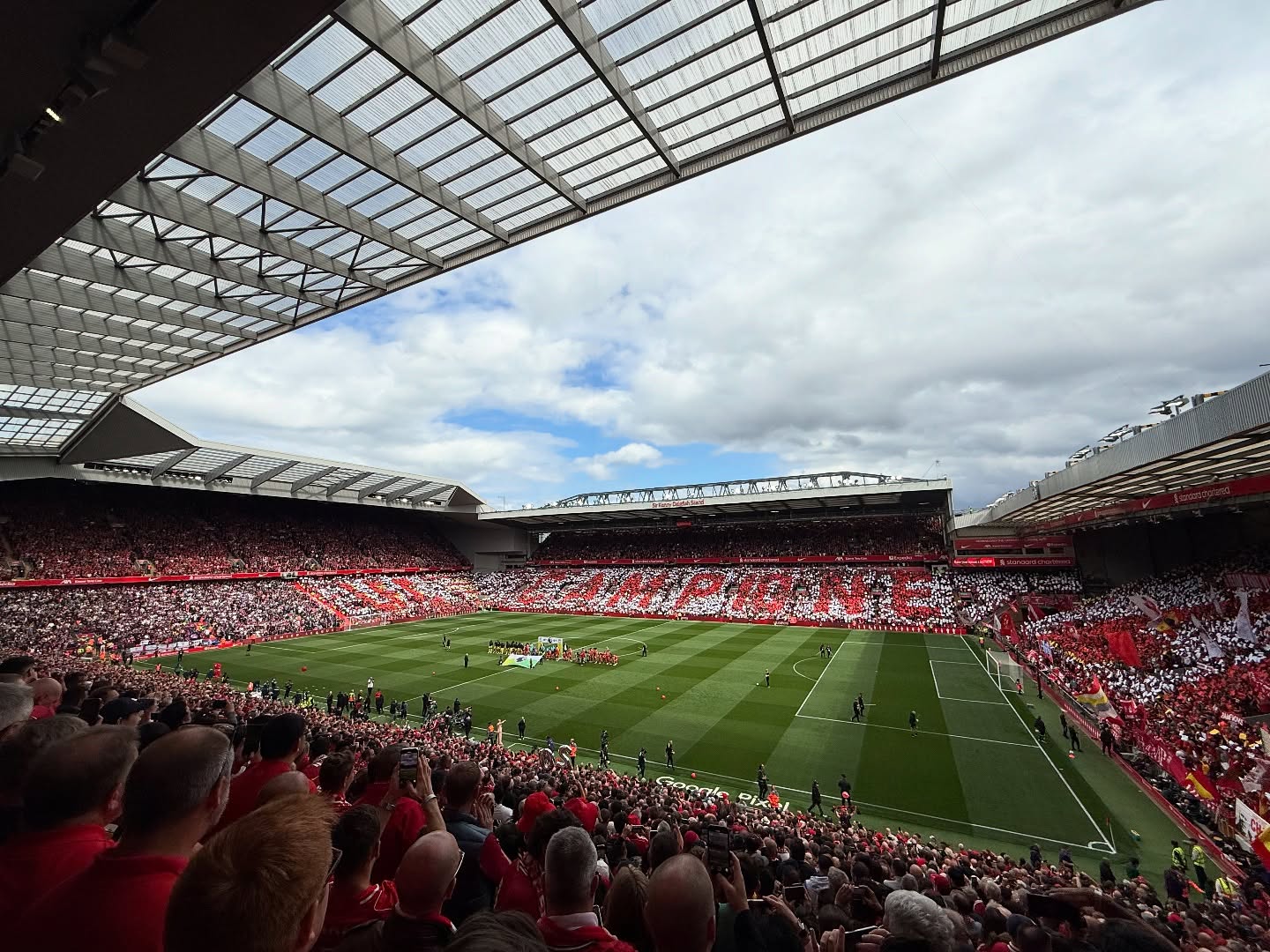 Anfield Beat Lounge udsyn