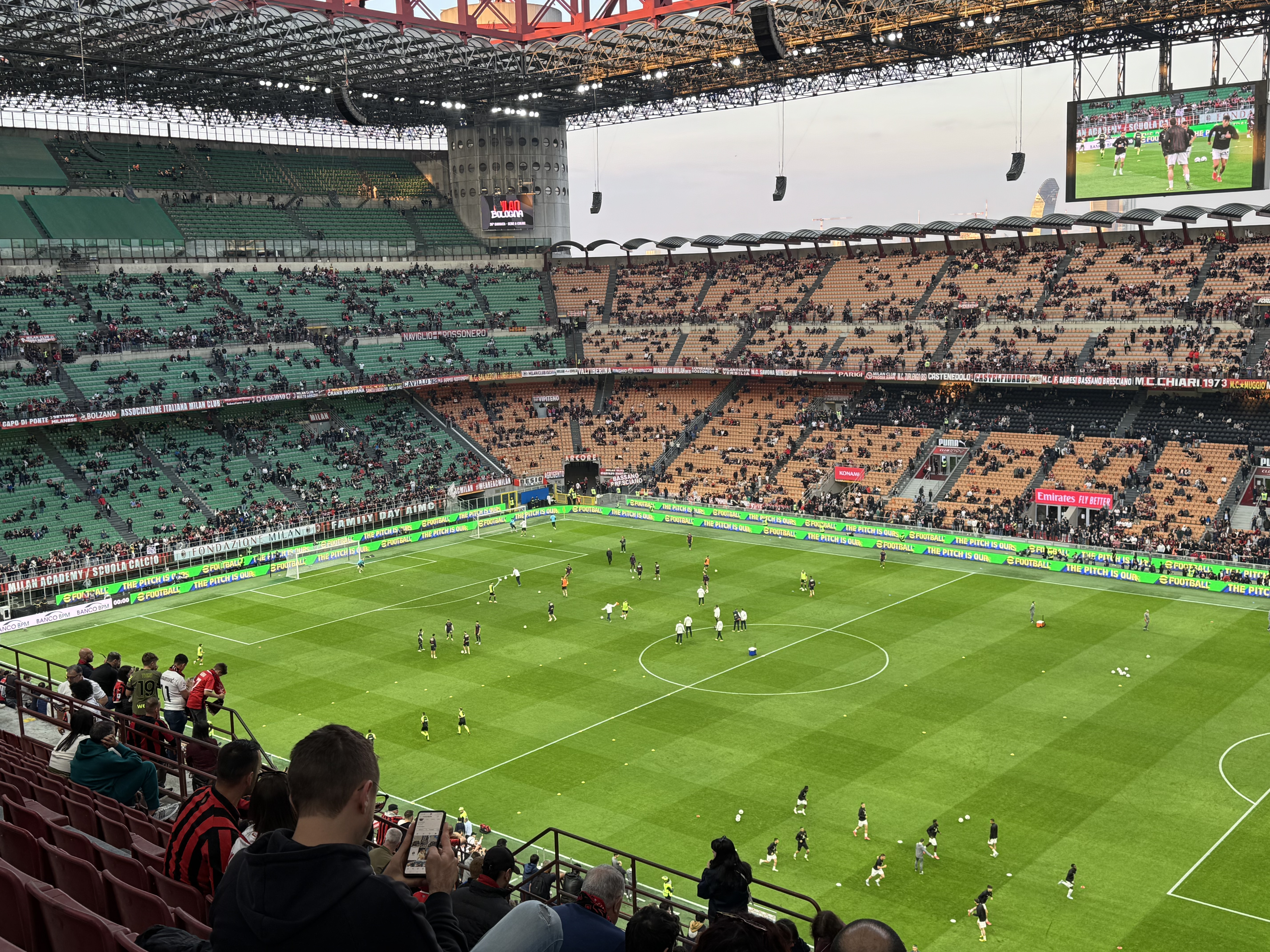 General Admission - Langside 2. Ring udsyn